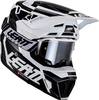 Leatt 7.5 S23,  cross helmet,  color: White/Black,  size: XL