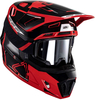 Leatt 7.5 S24 Red,  cross helmet,  color: Red/Black,  size: M