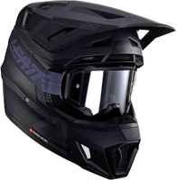 Leatt 7.5 S24 Stealt,  cross helmet,  color: Black/Grey,  size: XL