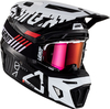 Leatt 9.5 Carbon S23,  cross helmet,  color: Black/White,  size: XL