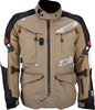 Leatt ADV MultiTour 7.5,  textile jacket waterproof,  color: Brown/Black/Grey,  size: L