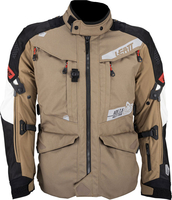 Leatt ADV MultiTour 7.5,  textile jacket waterproof,  color: Brown/Black/Grey,  size: L