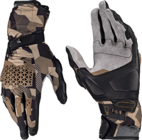 Leatt ADV X-Flow 7.5 Long Camo,  gloves,  color: Black/Brown/Beige,  size: M