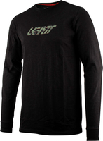 Leatt Camo S23,  T-Shirt long sleeve,  color: Black/Green,  size: XL