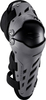 Leatt Dual Axis,  knee protectors,  color: Black/Grey,  size: L/XL