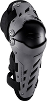 Leatt Dual Axis,  knee protectors,  color: Black/Grey,  size: L/XL