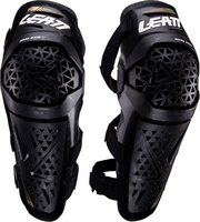 Leatt Dual Axis Pro,  knee protectors,  color: Black,  size: XXL
