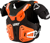 Leatt Fusion 2.0 S18,  protector vest kids,  color: Black/Orange,  size: S/M
