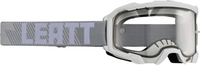 Leatt Velocity 4.5,  cross goggle,  color: Grey/Light Grey/White Clear,  size: One Size