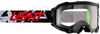 Leatt Velocity 4.5,  goggles,  color: Black/White/Red Clear,  size: One Size