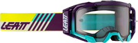 Leatt Velocity 5.5 Indigo S23,  goggles,  color: Violet/Turquoise/Yellow Light-Tinted,  size: One Size
