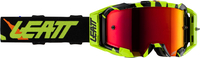 Leatt Velocity 5.5 Iriz S23,  goggles,  color: Black/Yellow Red-Mirrored,  size: One Size