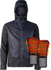 Lenz Heat Jacket Primaloft,  textile jacket heatable,  color: Dark Blue,  size: L