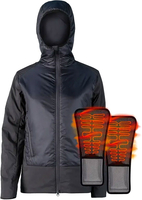 Lenz Heat Jacket Primaloft,  textile jacket heatable women,  color: Dark Blue,  size: L