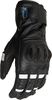 Lindstrands Backa,  gloves waterproof unisex,  color: Black/White,  size: 05