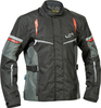 Lindstrands Backafall,  textile jacket waterproof,  color: Black/Dark Grey,  size: 50