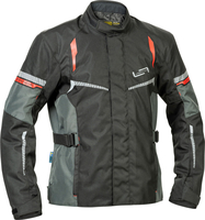 Lindstrands Backafall,  textile jacket waterproof,  color: Black/Dark Grey,  size: 50