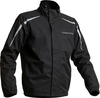 Lindstrands DW+,  rain jacket unisex,  color: Black,  size: L