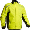 Lindstrands DW+,  rain jacket unisex,  color: Black/Neon-Yellow,  size: XS