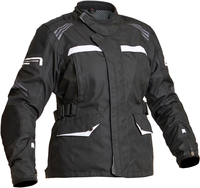 Lindstrands Granberg,  textile jacket waterproof women,  color: Black/White,  size: 36