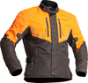 Lindstrands Halden,  textile jacket waterproof,  color: Dark Green/Orange/Black,  size: 50