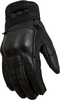 Lindstrands Holarna,  gloves unisex,  color: Black,  size: 05
