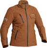 Lindstrands Kvien,  textile jacket waterproof women,  color: Brown,  size: 38