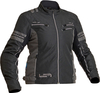Lindstrands Liden,  textile jacket waterproof women,  color: Black/Grey,  size: 34