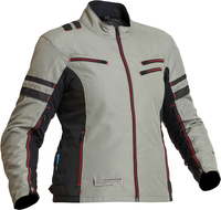 Lindstrands Liden,  textile jacket waterproof women,  color: Light Grey/Black,  size: 36