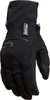 Lindstrands Lillmon,  gloves waterproof unisex,  color: Black/Grey,  size: 06