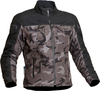 Lindstrands Lugnet Camo,  textile jacket waterproof,  color: Black/Dark Grey/Grey,  size: 54