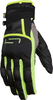Lindstrands Nyhusen,  gloves unisex,  color: Black/Neon-Yellow,  size: 12
