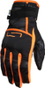 Lindstrands Nyhusen,  gloves unisex,  color: Black/Orange,  size: 13