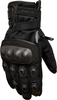 Lindstrands Siljan,  gloves unisex,  color: Black,  size: 14