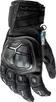 Lindstrands Sveg,  gloves waterproof unisex,  color: Black,  size: 14