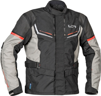 Lindstrands Sylarna,  textile jacket waterproof,  color: Black/Light Grey,  size: 60