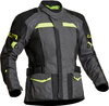 Lindstrands Transtrand,  textile jacket waterproof,  color: Grey/Neon-Yellow/Black,  size: 52