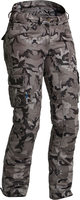 Lindstrands Zion Camo,  textile pants waterproof women,  color: Black/Dark Grey/Grey,  size: Short 42