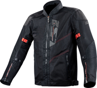 LS2 Alba,  textile jacket,  color: Black,  size: 4XL