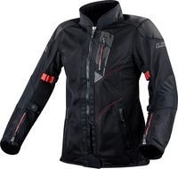 LS2 Alba,  textile jacket women,  color: Black,  size: XL