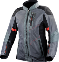 LS2 Alba,  textile jacket women,  color: Dark Grey/Black,  size: 5XL