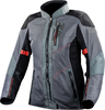 LS2 Alba,  textile jacket women,  color: Dark Grey/Black,  size: XXL
