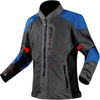 LS2 Alba,  textile jacket women,  color: Dark Grey/Black/Blue,  size: XS