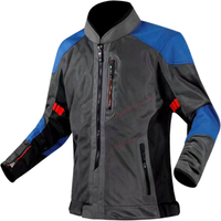 LS2 Alba,  textile jacket women,  color: Dark Grey/Black/Blue,  size: XS