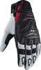 LS2 All Terrain,  gloves,  color: Black/Grey/Red,  size: XXL
