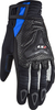 LS2 All Terrain,  gloves women,  color: Black/Blue,  size: XS