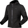 LS2 Bolton,  textile jacket waterproof women,  color: Black,  size: XS