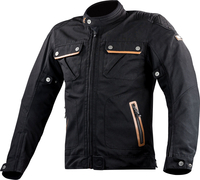 LS2 Bullet,  textile jacket waterproof,  color: Black,  size: XXL