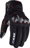 LS2 Chaki,  gloves perforated women,  color: Black,  size: XS