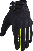 LS2 Dart II,  gloves,  color: Black/Neon-Yellow,  size: M